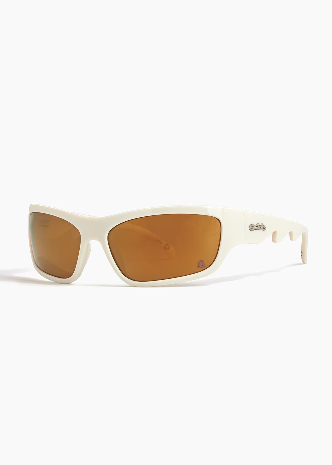 Gafas de sol recicladas Szade Bass ; Heavy Cream / Bronze Polarised en Heavy Cream / Bronze Polarised